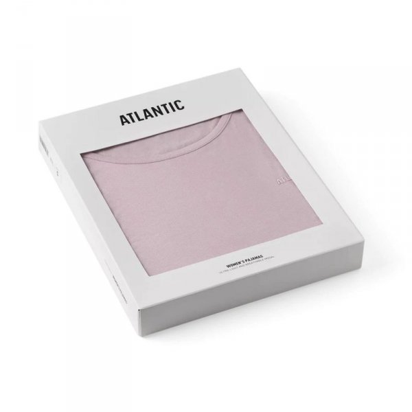 Atlantic Piżama damska NLP 512 pudrowy róż