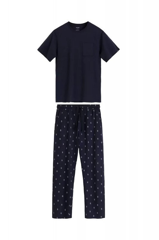 Atlantic Piżama męska NMP 403 granat