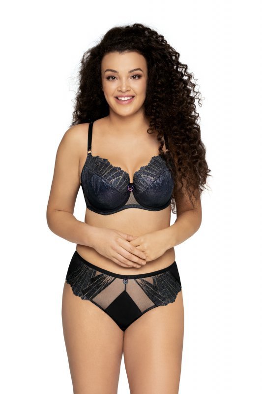 Ava Biustonosz Glam rock 1950 czarny