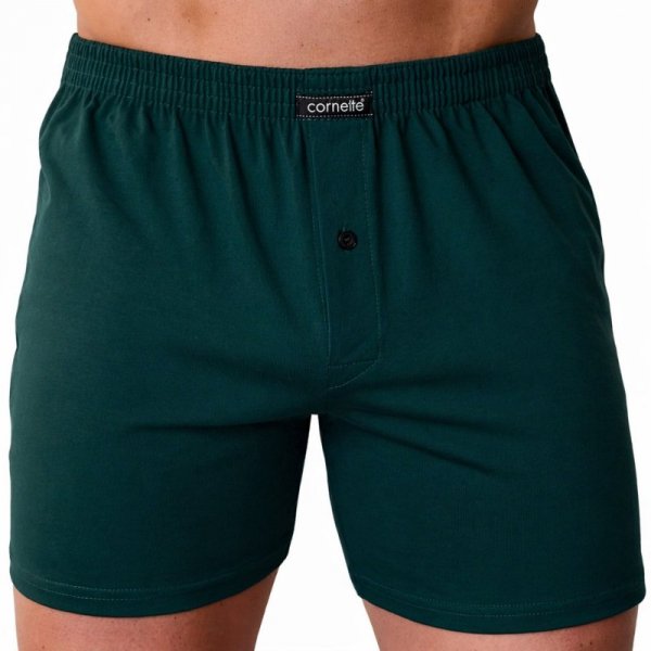 Cornette Bokserki Comfort 003/01 ciemnozielone