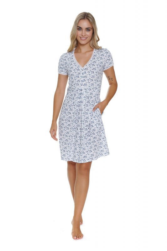 Doctornap Koszula nocna TCB 5335 navy bloom
