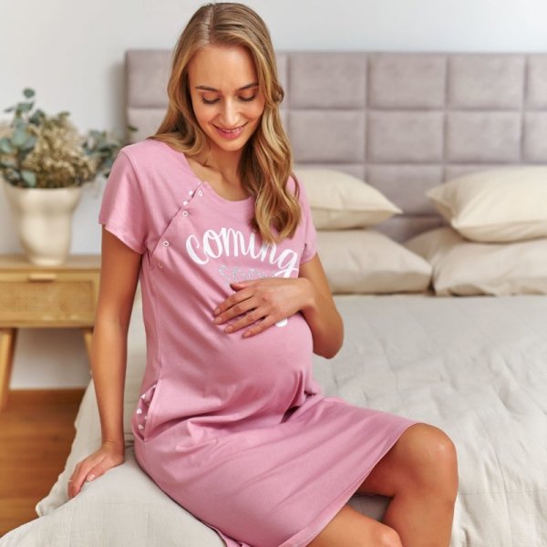 Doctornap Koszula nocna TCB 7459 blush rose plus