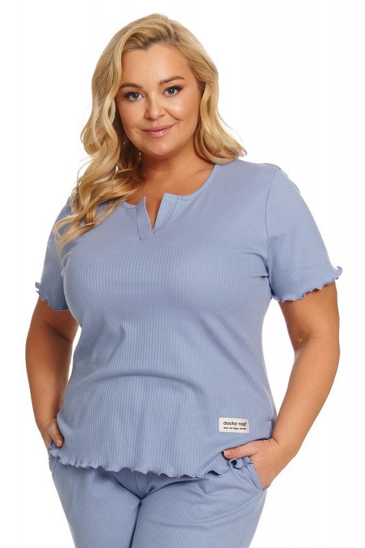 Doctornap Piżama damska PB 7468 sky blue