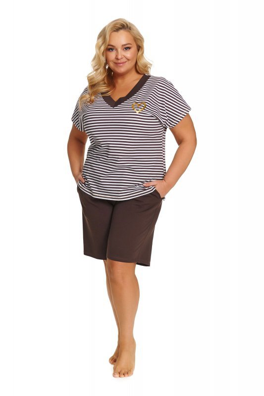 Doctornap Piżama damska PB 7471 brownie plus