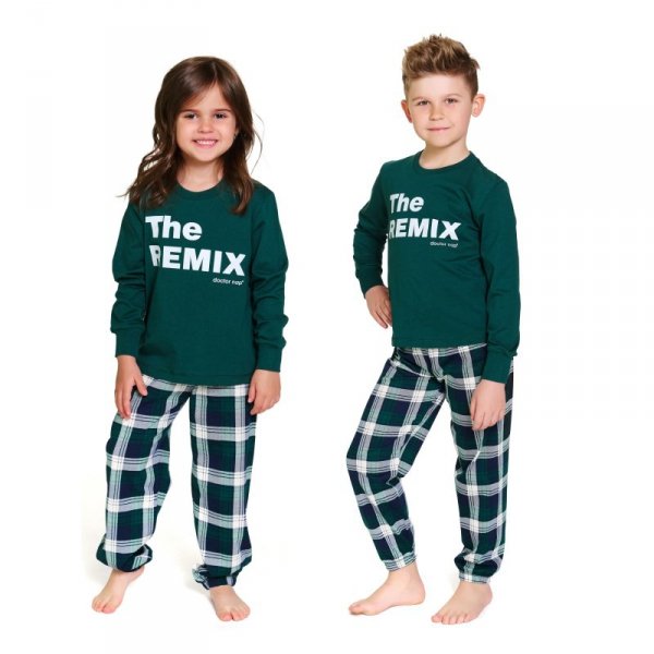 Doctornap Piżama dziecięca PDU 7342 emerald