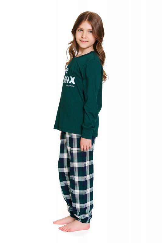 Doctornap Piżama dziecięca PDU 7342 emerald