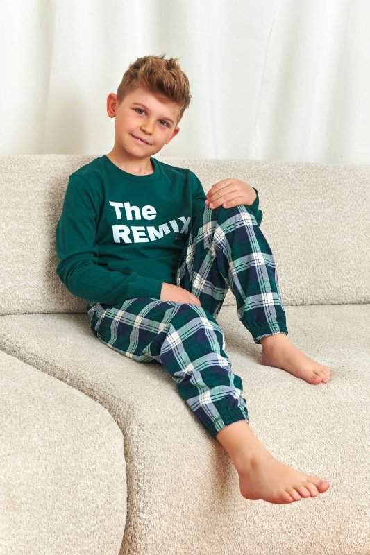 Doctornap Piżama dziecięca PDU 7342 emerald