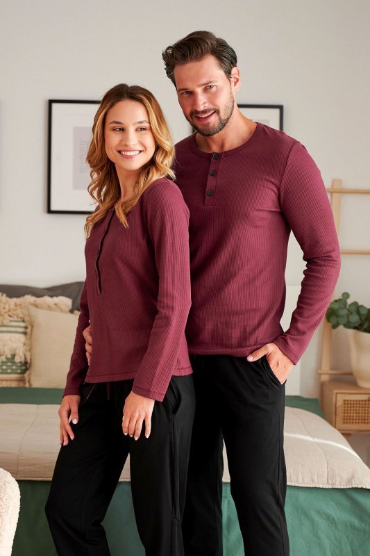 Doctornap Piżama PMB 5238 sangria plus