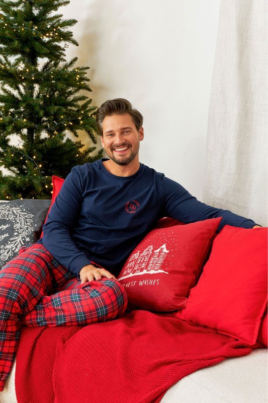 Doctornap Piżama męska PMB 7128 navy blue