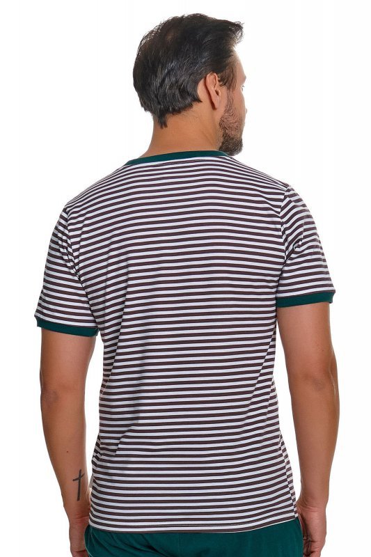 Doctornap Piżama męska PMB 7404 choco green plus