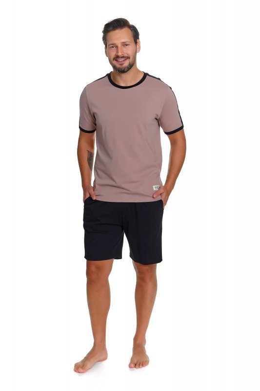 Doctornap Piżama męska PMB 7477 beżowa