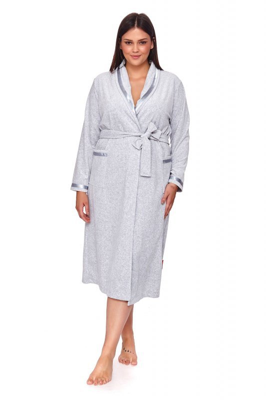 Doctornap Szlafrok SWA 1078 grey melange