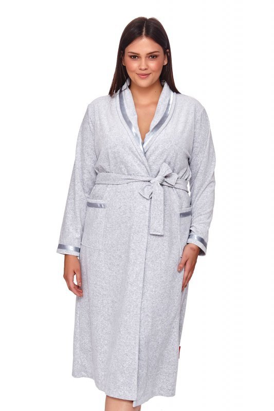 Doctornap Szlafrok SWA 1078 grey melange