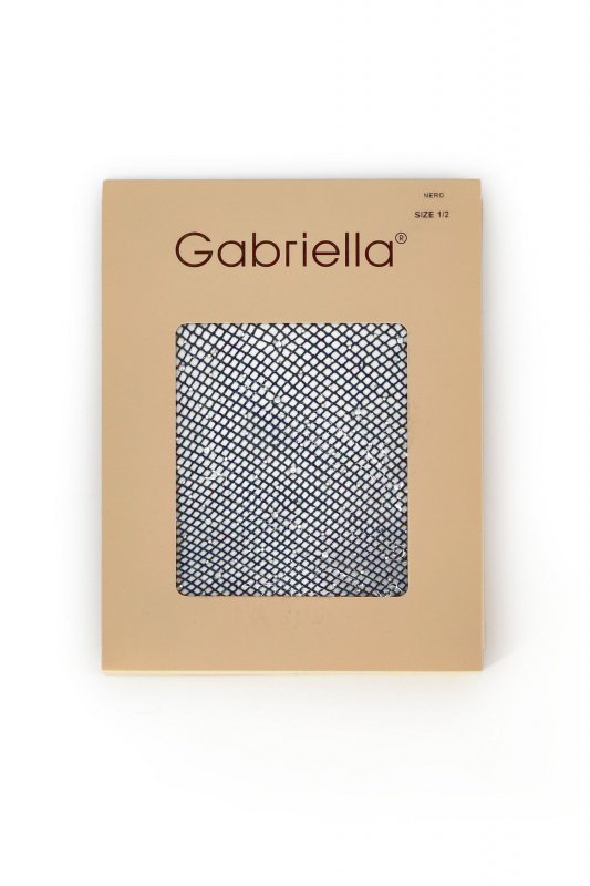 Gabriella Rajstopy Cristal kabarette 565 czarne