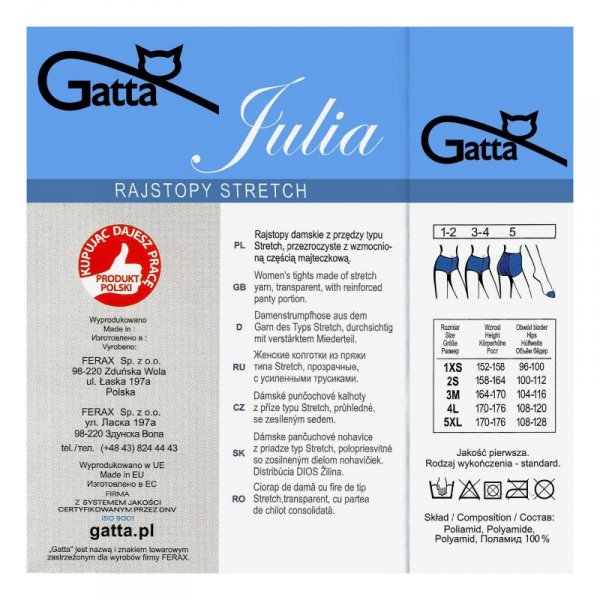 Gatta Rajstopy Julia fumo plus