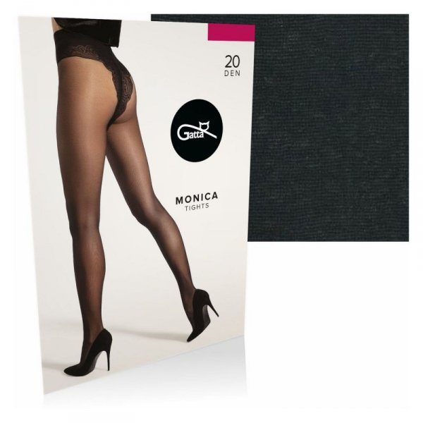Gatta Rajstopy Monica microfibre 20den czarne