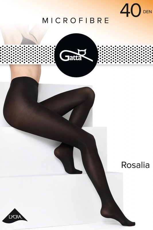 Gatta Rajstopy Rosalia 40 den blu jeans plus+