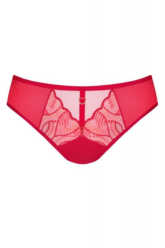 Gorsenia Figi stringi Crazy heart 830 czerwone