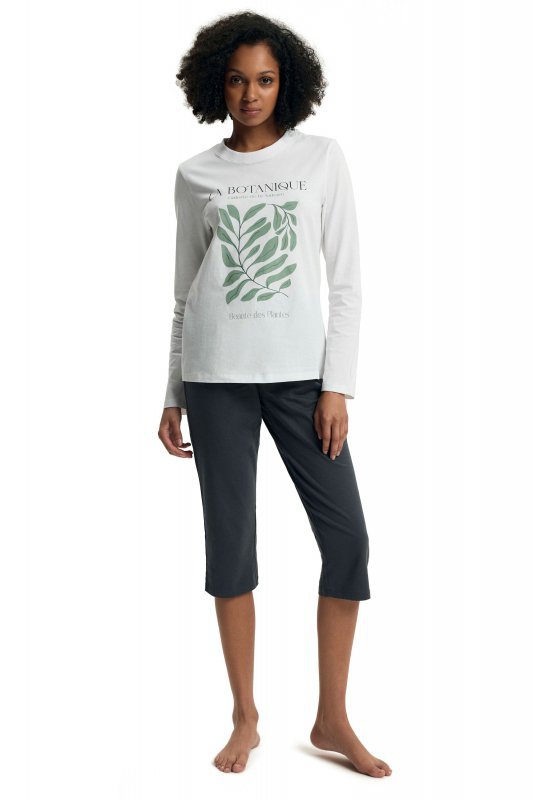 Esotiq-Henderson Piżama damska Danna 43686 biała