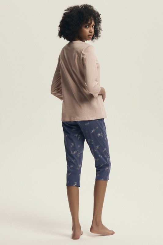 Esotiq-Henderson Piżama damska Delanie 43699 różowa