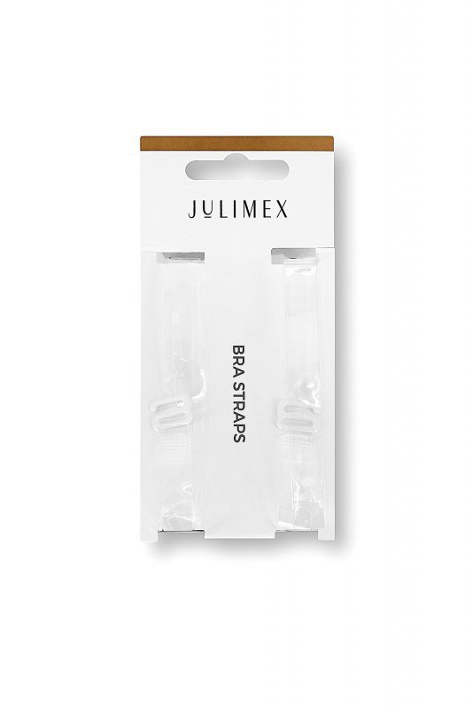 Julimex Ramiączka silikonowe rt 04 białe zapięcie