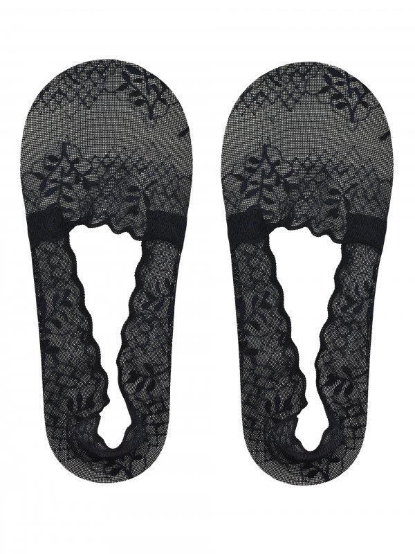 Noviti Stopki SN 048 W 01 koronka czarne