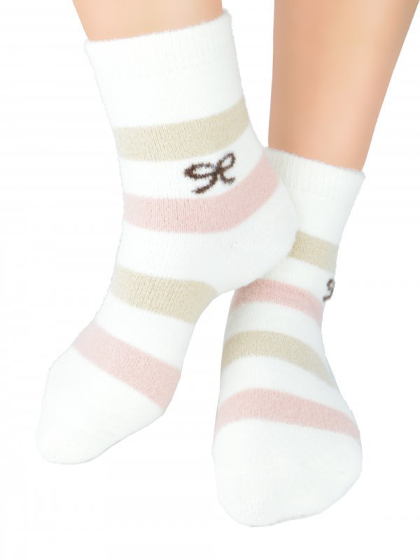 Noviti Skarpety SP 004 W 02 paski różowe