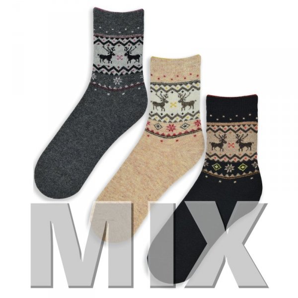 Noviti Skarpety SW 011 W 01 renifery