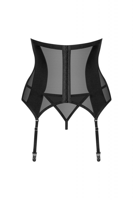 Obsessive Gorset i stringi Chic Amoria czarny