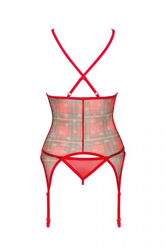Obsessive Gorset i stringi Jollymore multicoloured
