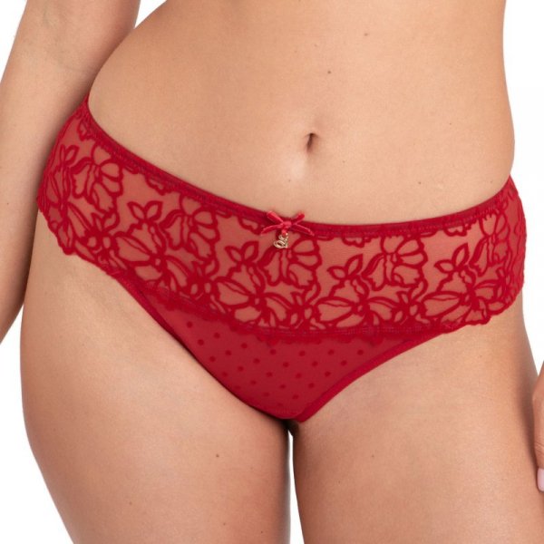 Samanta Figi stringi Emma C400 karmazynowe