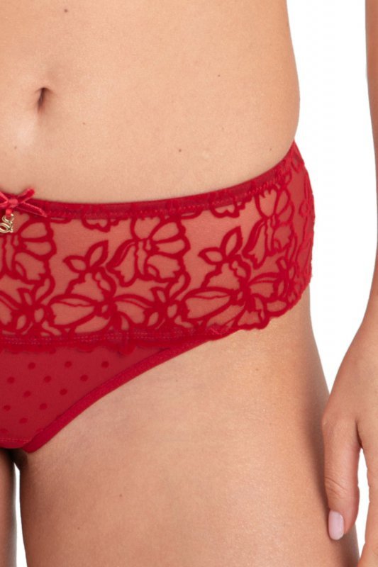 Samanta Figi stringi Emma C400 karmazynowe