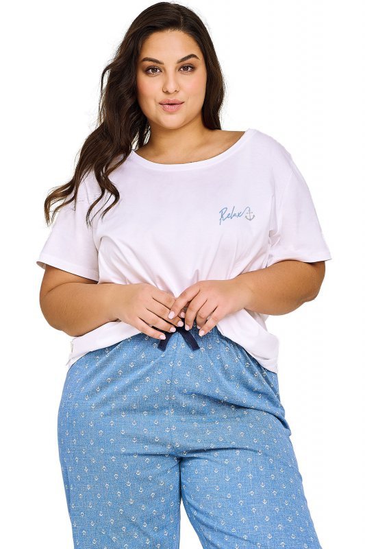 Taro Piżama Leona 3162 01 biała