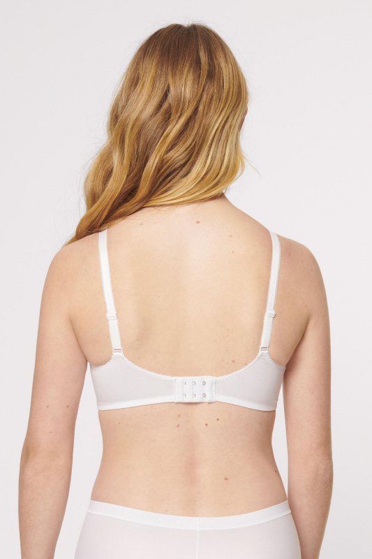 Triumph Biustonosz Cotton Beauty N biały