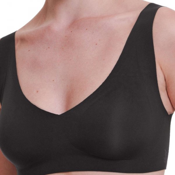 Sloggi Biustonosz Bralette Zero Feel 2.0 czarny