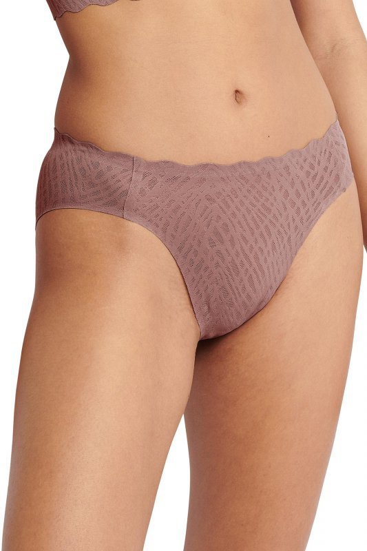 Sloggi Figi Zero Feel Bliss High leg brudnoróżowe