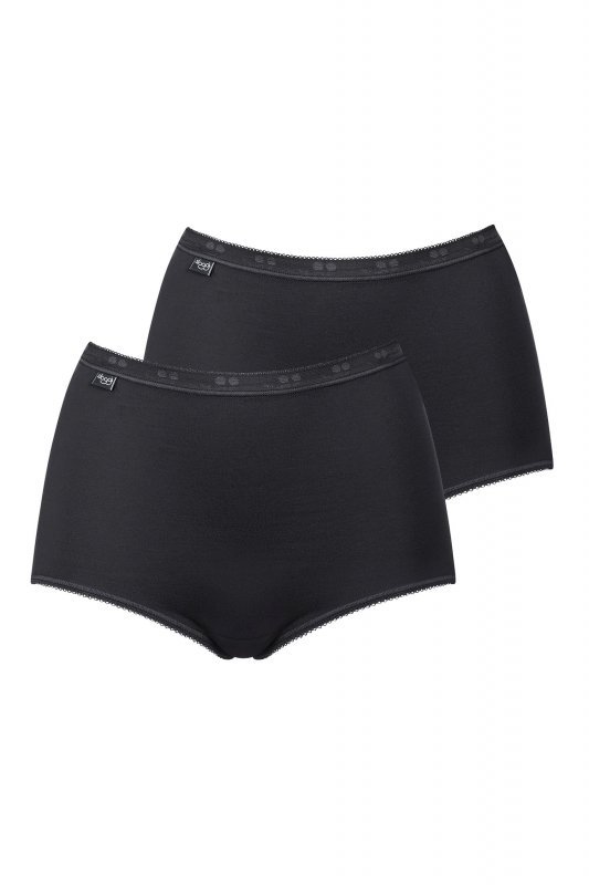 Sloggi Figi Basic Maxi 2-pak czarne