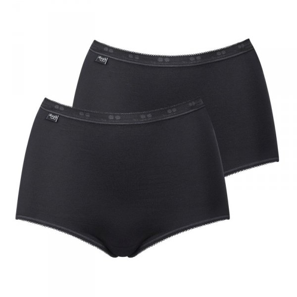 Sloggi Figi Basic Maxi 2-pak czarne