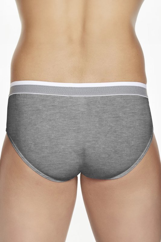 PCU 402 Slipy Męskie Bawełniane, grigio/szare