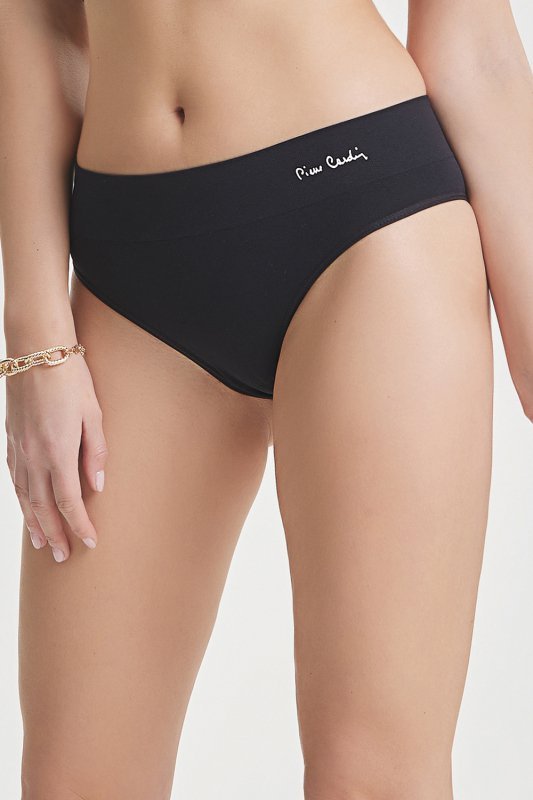 Pierre Cardin 4011 Bezszwowe Figi z Wysokim Stanem, nero-czerń