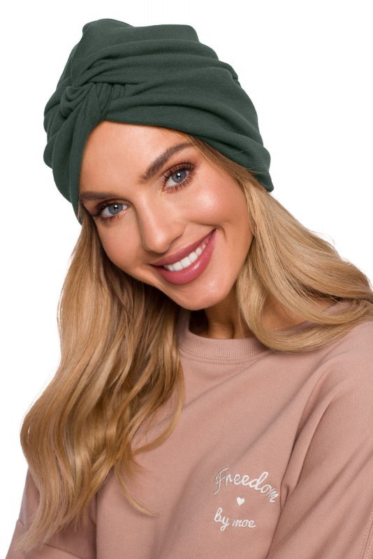  Moe M601 Czapka typu turban - khaki - WYSYŁKA 24H