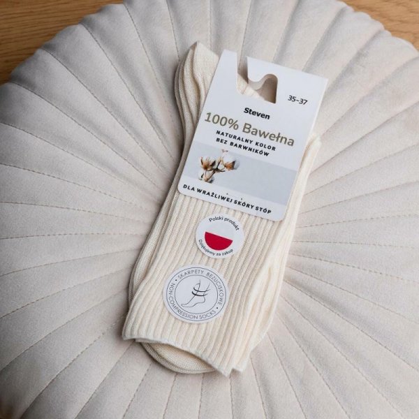 Skarpety Steven art.201 100% Bawełna 35-40