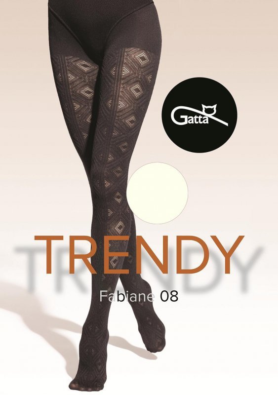 Rajstopy Gatta Trendy Fabiane wz.08 40 den 2-4