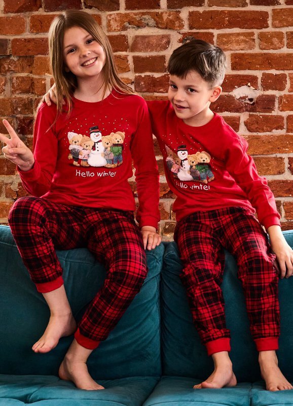 Piżama Cornette Kids Boy 593/171 Winter 86-128