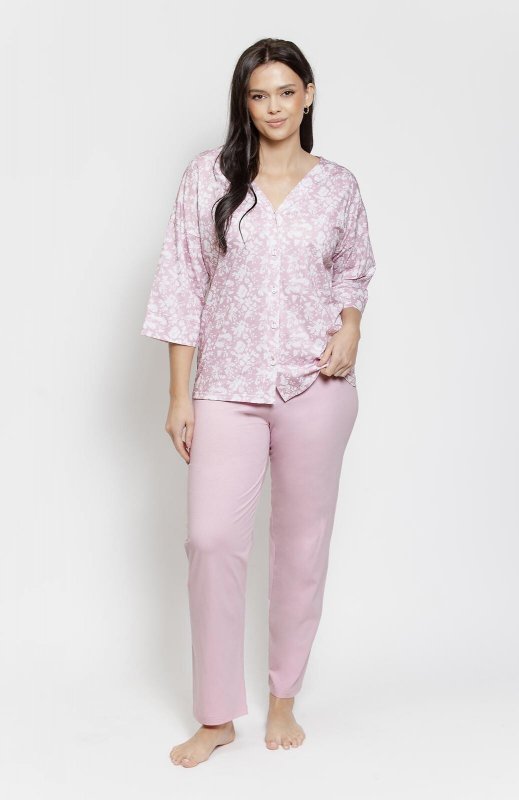 Piżama Taro 3574 Lucinda 3/4 2XL-3XL W26