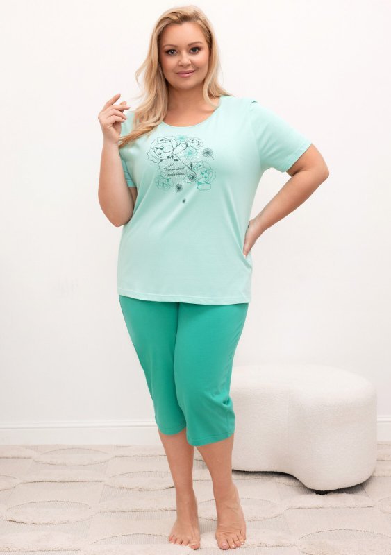 Piżama Regina 4007 kr/r 2XL-3XL L26