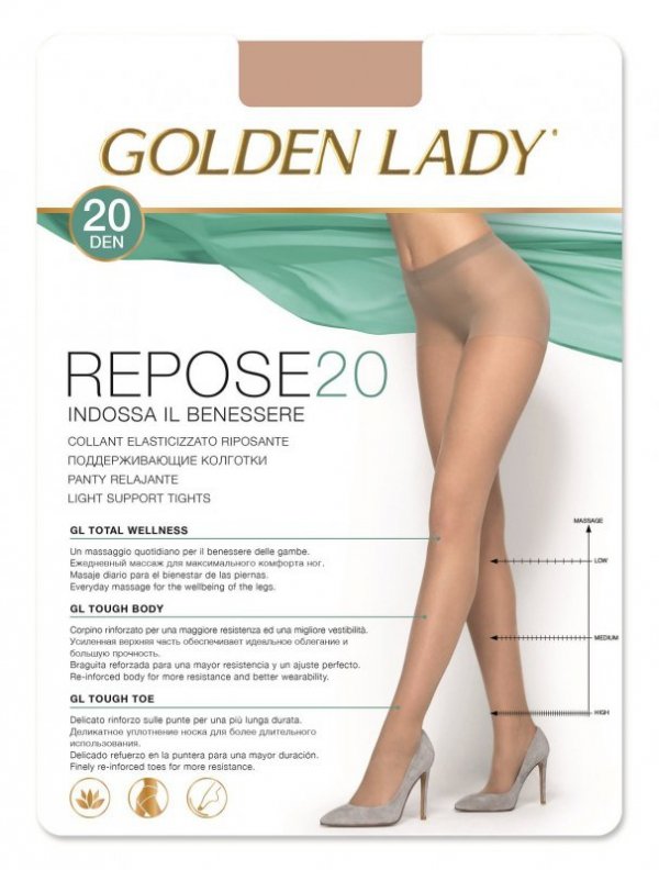 Rajstopy Golden Lady Repose 20 den 2-5