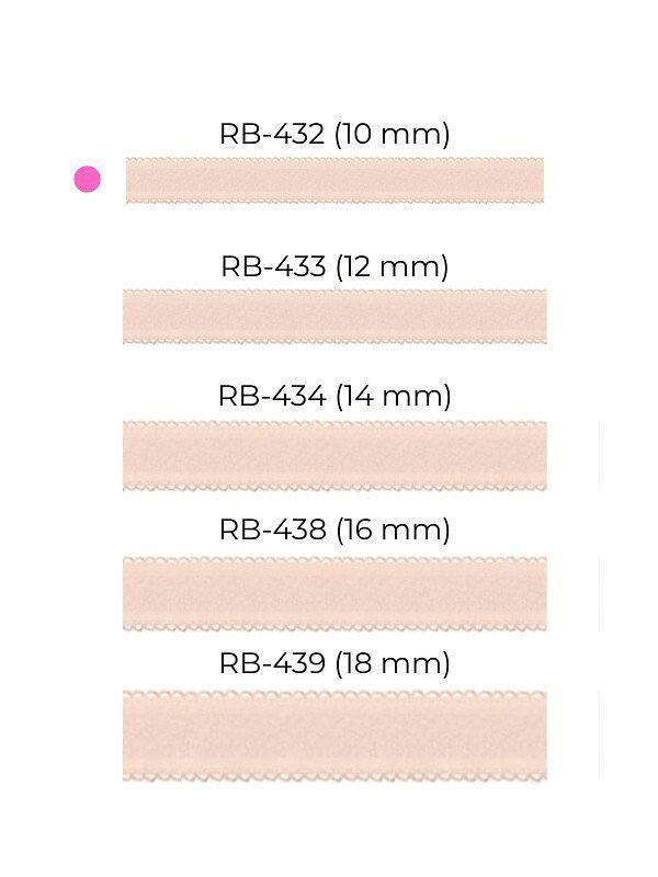 Ramiączka Julimex RB 432 10 mm