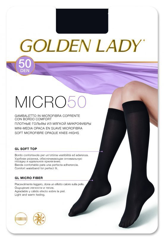 Podkolanówki Golden Lady Micro 50 den