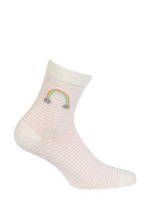 Skarpety Gatta G44.01N Cottoline dziewczęce wzorowane 33-38